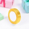 Unique Bargains Ribbons for Crafts Silk-Satin Blend for Bows & DIY Decor Polyester 866.14"x0.79" 1 Pcs - 2 of 4
