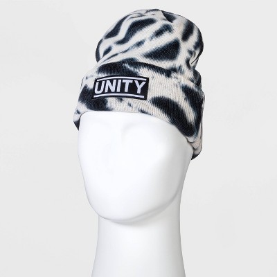 Men's Tie-Dye Unity Beanie - Black One Size