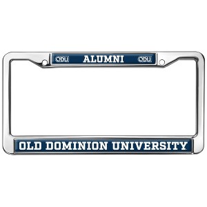 Old Dominion University Alumni Logo Full Size Standard License Plate Metal Frame - 1 of 4