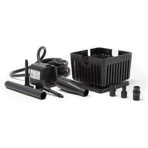 Beckett Corporation CGFK60 Submersible Pump and Container Kit Ideal for Mini Fountains, Water Gardens, and Bird Baths - 1 of 4
