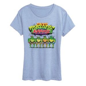Women's - Teenage Mutant Ninja Turtles - TMNT Turtles Short Sleeve Graphic T-Shirt - 1 of 3
