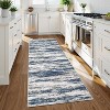 Acekool Washable Area Rug, Modern Non Slip Low Pile Soft Accent Carpet for Living Room Bedroom Dining, Stain-Resistant - 2 of 4