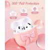 HTUTWOO Girlish Stylish Cover Shell Girls Cute Kawaii - With Keychain  For Airpod Case 4th Generation 2024, Bow - 4 of 4