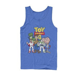 Men's Toy Story Character Logo Party Tank Top - 1 of 3
