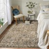 COZONY Vintage Floral Runner Rug, Washable Low Pile Runner Carpet for Hallway, Kitchen or Bedroom - 4 of 4