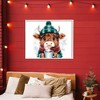 Stupell Industries Cozy Hot Chocolate Cow Framed Giclee Art - 3 of 4