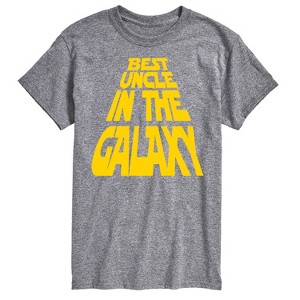 Men's - Instant Message - Best Uncle in the Galaxy Short Sleeve Graphic T-Shirt - 1 of 4