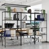 Metal Shelf Wire Shelving Unit, 1750lbs Capacity Heavy Duty 5-layer Adjustable Multi-functional Storage Rack - 2 of 4