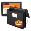 Smead Poly Premium Wallets 5 1/4" Exp Letter Black 71500 - 2 of 3