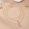 Layered Gold Shell Necklace With Conch & Starfish Pendant - Boho Non-Tarnish Summer Beach Vacation Jewelry Gift For Women - 3 of 4