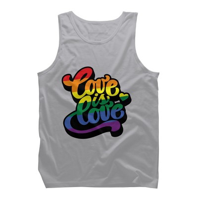 Adult Design By HumansLove Is Love Pride Lettering By Belugastore Tank Top
