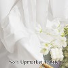 NICETOWN Light Filtering Sheer Curtain Pair - Rod Pocket/Back Tab Sheer Drapes for Bedroom/Living Room, 2 Panels - 2 of 4