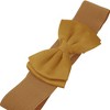 INSPIRE CHIC Women's PU Leather Elastic Band Bowknot Decor Stretch Belt 2 Pcs - 3 of 4
