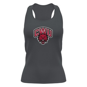 Women's Central Washington University Sport Tank Top Primary Logo - 1 of 4