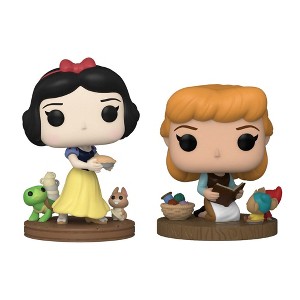 Funko Pop! 2 pack Disney: Snow White & Cinderella #1019 #1015 - 1 of 3