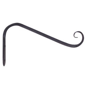 Panacea Black Wrought Iron 5 in. H Forged Angled Plant Hook 1 pk - 1 of 1