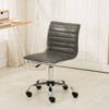 Roundhill Furniture Fremo Chromel Adjustable Air Lift Office Chair, Gray - 2 of 4