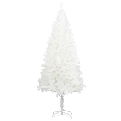 vidaXL Christmas Tree Artificial Xmas Tree with Needle-Shaped Branches - White 82.7"