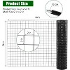 Acekool 24"x50ft Hardware Cloth, 16 Gauge Vinyl Coated Galvanized Wire Mesh, 2"x3" Fence Roll for Garden, Poultry, Plant & Tree Protection, Easy Cut - 2 of 4