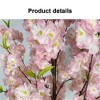 Nasitip Artificial Cherry Blossom Tree, Faux Flower Tree with Realistic Leaves and Trunk, for Home Office Outdoor Indoor - 2 of 4