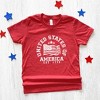 The Juniper Shop USA Flag Circle Toddler Short Sleeve Tee - 2 of 2