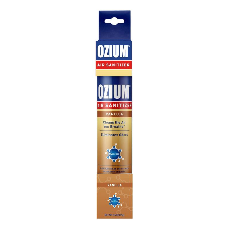 OZIUM 3.5oz Vanilla &#160;Air Sanitizer Spray, 1 of 4