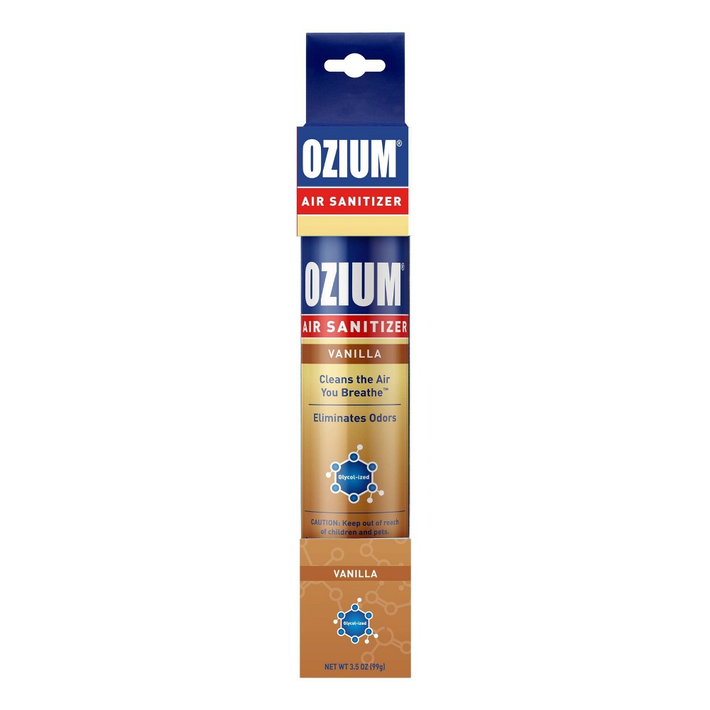 Photos - Air Freshener OZIUM 3.5oz Vanilla Air Sanitizer Spray