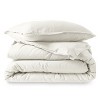 100% Cotton Flannel Duvet Cover & Sham Set by Bare Home - 2 of 4