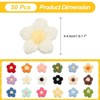 Unique Bargains Cotton Handmade DIY Floral Embroidered Applique Patches 50 Pcs - 2 of 4