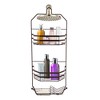 Cameo Hanging Shower Caddy, No Blocking to Shower Head, Rustproof, Shower Organizer with Hooks & Soap Holder - 2 of 4