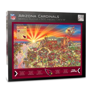 NFL Arizona Cardinals Joe Journeyman Seek and Find Puzzle - 500pc - 1 of 4