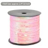 Alilang Flat Sequin Strip, 4mm String Metallic Sequin Strand, Paillette Metallic Sequin Trim Sewing String for DIY Crafts Embellishment, 197 Yards - 3 of 4
