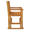 Swing Bench Brown Solid acacia wood 43.3 in Swing BenchvidaXL - 4 of 4
