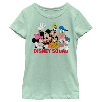 Girl's Disney Mickey & Friends Squad T-shirt : Target