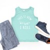 The Juniper Shop This Is How I Roll Youth Tank Top - L - Seafoam - 2 of 4
