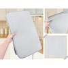 REGALWOVEN Dish Drying Mat, Absorbent Microfiber Kitchen Mat for Dishes, Pots and Pans - 4 of 4