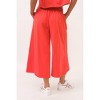 Women's Wide Leg Crop Pants - The GREii - 3 of 4