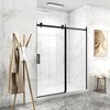 NicBex Shower Door 70"H Frameless Shower Doors Double Sliding Shower Door with Premium 5/16" (8mm) Thick Tempered Glass Door - 4 of 4