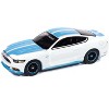 2016 Ford Mustang GT King Premier Edition "Petty's Garage" Oxford White with Petty Blue 1/64 Diecast Model Car by Auto World - 2 of 4