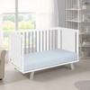 VYNXARIA 3-in-1 Convertible Island Crib White/Gray - 3 of 4