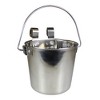 Stainless Steel Pail, Flat Sided Hook-On with Rivets - 3 of 3