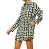 Women's Jane Button Down Romper - Illa Illa - 3 of 3