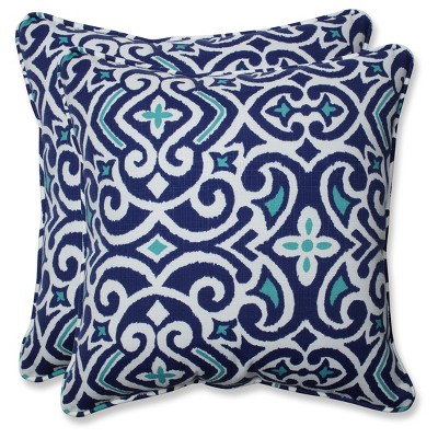 blue pillow set