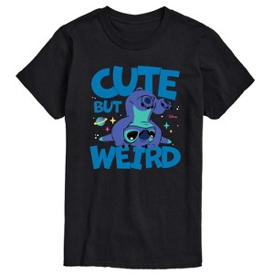 Men's - Lilo and Stitch - Cute but Weird Short Sleeve Graphic T-Shirt - 1 of 4