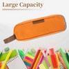 Unique Bargains Pencil Case Cotton Style with Large Capacity for Office Supplies 1 Pc - 3 of 4