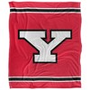 Youngstown State University Primary Logo Stripes Silky 50x60 Blanket, 1 Sided - 2 of 4