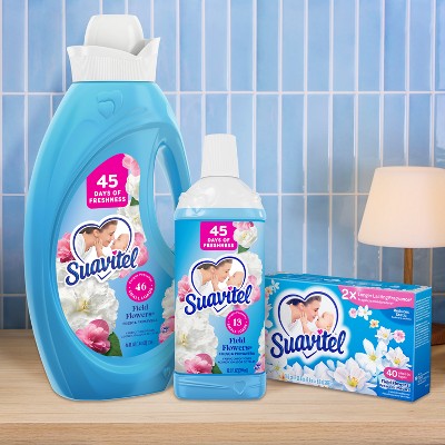 Suavitel Liquid Fabric Softener and Conditioner - Field Flowers - 105 fl oz - Thumbnail 4