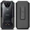 Nakedcellphone Anchor Holster for Verizon Kyocera DuraForce Ultra 5G UW (E7110) - Ratchet Belt Clip - Black - 2 of 4