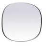 Elegant Lighting Metal Frame Oval Mirror 30x40 - 3 of 4