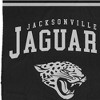 NFL Jacksonville Jaguars Midnight Logo Cozy Knit Blanket - 2 of 2